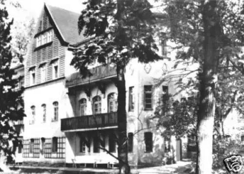 AK, Wilischthal Erzgeb., Ferienheim "E. Schneller" 1967