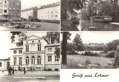AK, Erkner, vier Abb., 1979