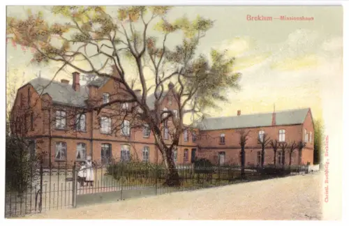 AK, Breklum Nordfriesland, Missionshaus, 1905