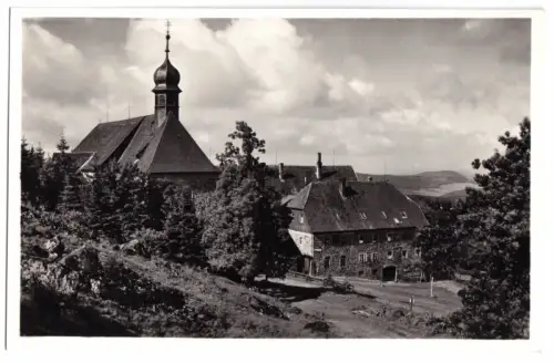 AK, Bischofsheim Rhön, Kloster Kreuzberg Rhön, um 1938