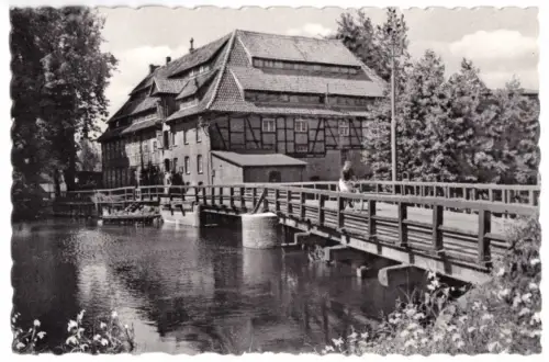 AK, Uelzen, Außenmühle, um 1960