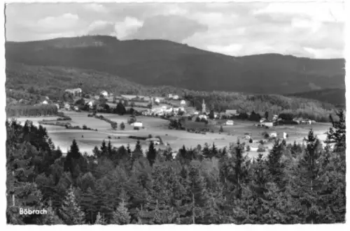 AK, Börbach über Teisnach, Gesamtansicht, 1959