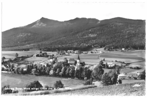 AK, Lohberg Bayer. Wald, Gesamtansicht, 1959
