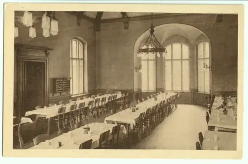AK, Belzig Mark, Heilstätte Belzig, Speiseraum, um 1920