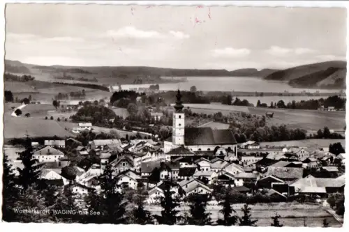 AK, Waging am See, Teilansicht, 1966