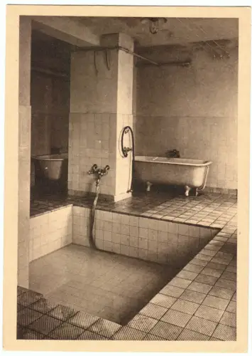 AK, Seebad Heringsdorf auf Usedom, OT Neuhof, Eleonorenheim, Baderaum, um 1930