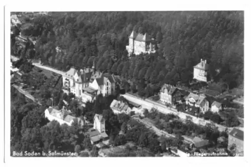AK, Bad Soden b. Saalmünster, Luftbild, Kinderheilanst.
