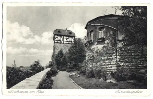 AK, Nordhausen am Harz, Primariusgraben, 1944
