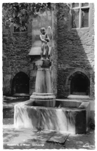 AK, Hameln Weser, Lachsjunge, um 1960