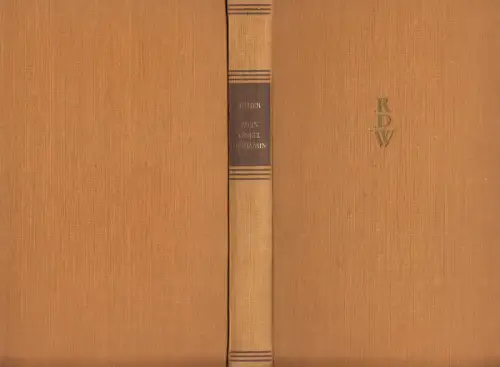 Tillier, Claude; Mein Onkel Benjamin, 1951