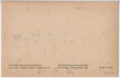 AK, Klingenthal, Teilansicht, ca. 1940
