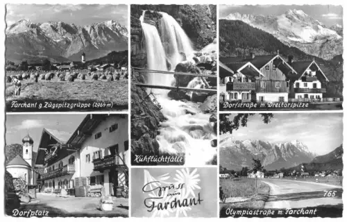 AK, Fachant, Gruß aus Fachant, fünf Abb, gestaltet, 1956