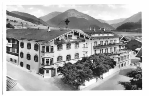 AK, Reit im Winkel, Gasthof und Pension Unterwirt, 1960