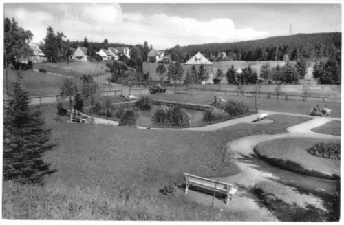 AK, Hahnenklee-Bockswiese Harz, Kuranlagen, 1964