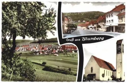 AK, Blumberg, drei Abb., um 1967