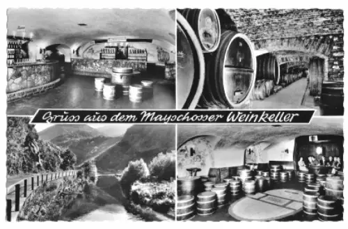 AK, Mayschoß Ahr, Mayschosser Weinkeller, 1962