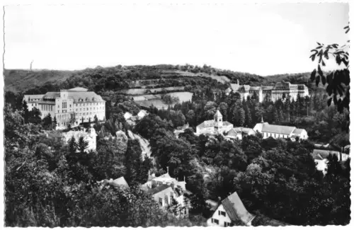AK, Schönstadt bei Vallendar am Rhein, Gesamtansicht, 1957