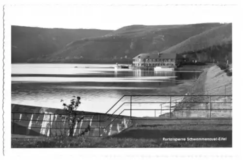 AK, Ruhrtalsperre Schwammenauel - Eifel, um 1958