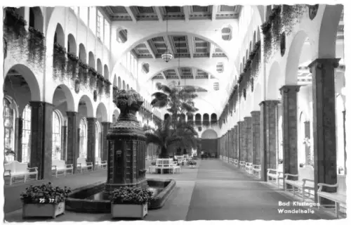 AK, Bad Kissingen, Wandelhalle, 1961