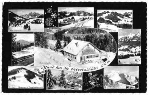 AK, Gunzenried - Säge, Rund um die Ostertalhütte, 1972