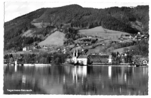 AK, Tegernsee - Neureuth, Seeansicht, um 1960