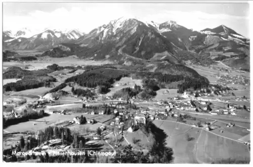 AK, Marquartstein - Piesenhausen Chiemgau, Gesamtansicht, 1959