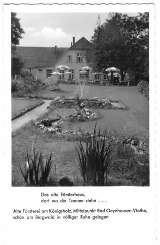 AK, Oberbecksen, Gasthaus "Alter Förster", um 1968