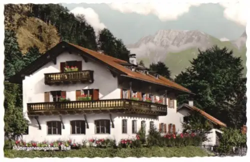 AK, Ettal, BRK-Müttergenesungsheim, um 1962