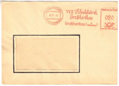 AFS, VEB Schuhfabrik Großharthau, o Grassharthau (Kr. Bischofswerda), 18.5.60