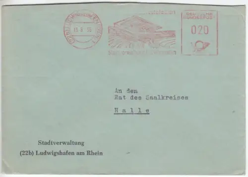 AFS, Stadtverwaltung, (22b) Ludwigshafen (Rhein), 15.9.55