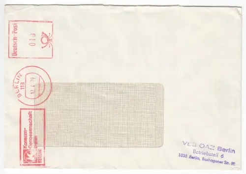 AFS, Konsum-Genossenschaft Berlin, o Berlin, 113, 12.4.79