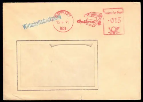AFS, Optima, o Erfurt, 501, 15.4.71