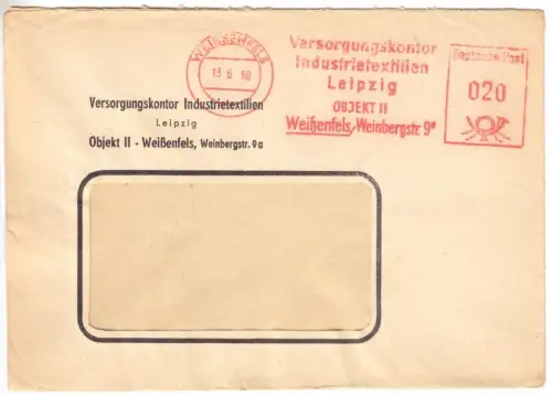 AFS, Versorgungskontor Industrietextilien, Objekt II, o Weissenfels, 15.6.60
