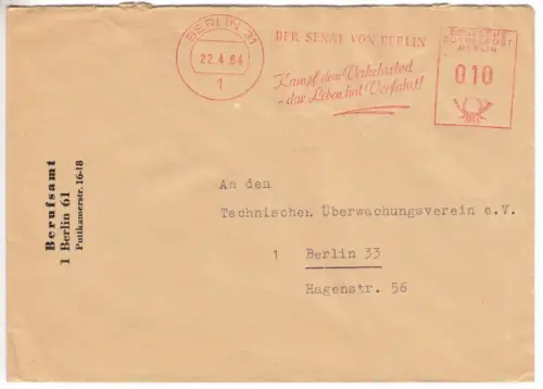 AFS, Kampf dem Verkehrstod ..., 1 Berlin 31, 22.4.84