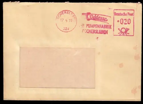 AFS, odesse, VEB Pumpenfabrik Oschersleben, o Oschersleben, 323, 17.4.73