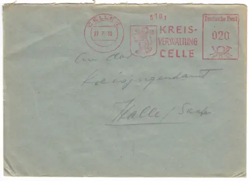 AFS, Kreisverwaltung Celle, Celle 1, 27.7.50
