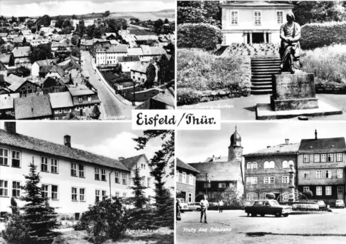 AK, Eisfeld Kr. Hildburghausen, vier Abb., 1974