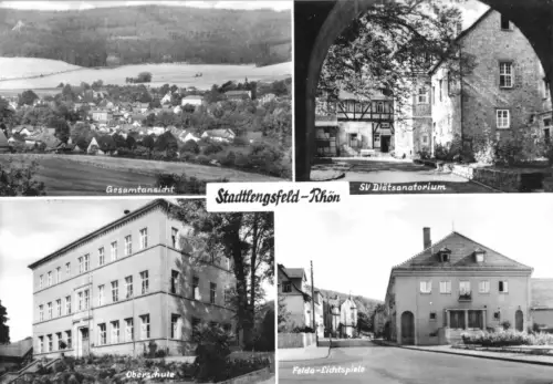 AK, Stadtlengsfeld Rhön, vier Abb., 1973