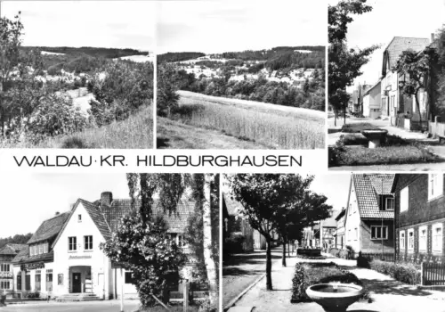 AK, Waldau Kr. Hildburghausen, fünf Abb., 1981