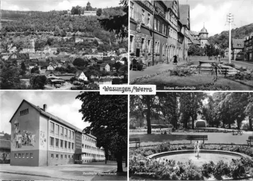 AK, Wasungen Werra, vier Abb., 1978