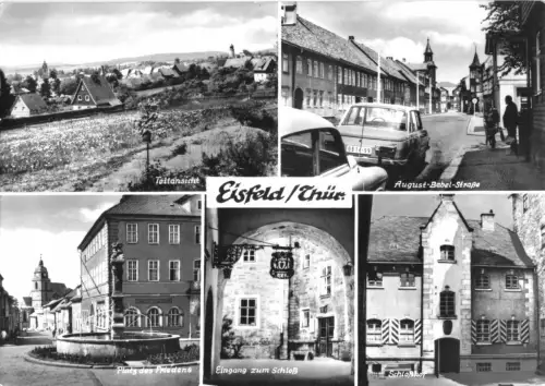 AK, Eisfeld Thür., fünf Abb., 1976