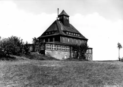 AK, Neuhausen Erzgeb., Schwartenbergbaude, 1966