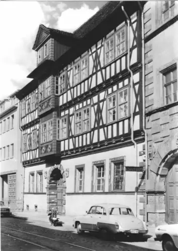 AK, Erfurt, Haus "Zum Mohrenkopf" in der Leninstr., 1972