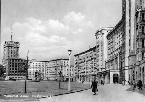 AK, Leipzig, Ring, 1963