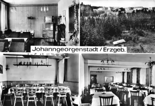AK, Johanngeorgenstadt Erzgeb., Ferienheim VEB "Elektromat" Dresden, 1972