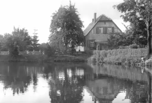 AK, Gernrode Harz, Ausflugsgaststätte "Bückenmühle", 1983