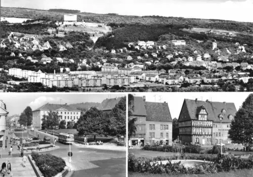 AK, Bad Frankenhausen Kyffh., drei Abb., 1976