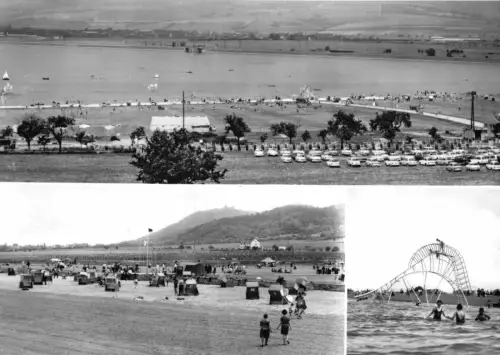 AK, Kelbra, Naherholungsgebiet Stausee Kelbra, drei Abb., 1969