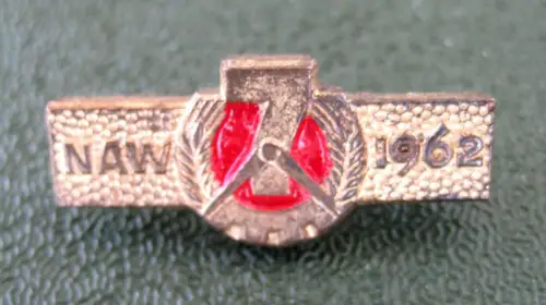 Abzeichen, DDR, Nationale Front, NAW, Aufbaunadel, 1962