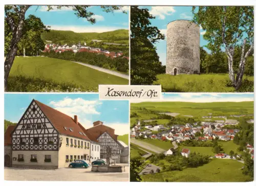 AK, Kasendorf Ofr., vier Abb., um 1978